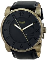 Vestal Unisex DOP013 Doppler Black Gold Patina Watch