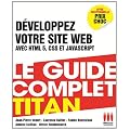 D�veloppez votre site web HTML 5, CSS 3, JavaScript