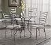 Abbington Dark Pewter Dining Set by Hillsdale Hillsdale Dining Sets
