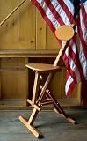 Mabef Adjustable Wooden Art Stool