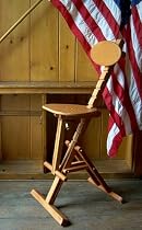 Mabef Adjustable Wooden Art Stool