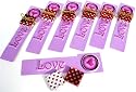 6 Love Bookmarks & 12 Love Chocolates Gift Pack