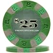 New NexGen PRO 9g Poker Chips with Double Edge Spots - 6000 Series with Dollar Denominations in Ten Colors