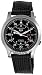 Seiko 5 Black Dial Black Canvas Strap Automatic Mens Watch SNK809K2