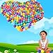 E Support 50PCS Colorful Plastic Ball Pit Balls Baby Kids Tent Swim Toys Ball Pool Ball Ocean Ball