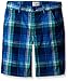 The Children's Place Boys' Flat Front Plaid Shorts
