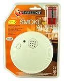 ES120  Smoke Detector  with Hush Feature - Battery Included