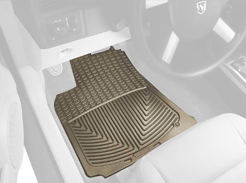 WeatherTech Floor Mats, Front rubber, Mercedes S55 01-04, Tan WeatherTech Floor Mats, Front rubber, Mercedes S55 01-04, Tan
