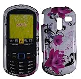 Purple Lily Hard Case Cover for Samsung Restore Profile M570 R570 M580