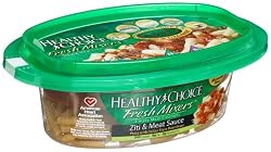 Healthy Choice Fresh Mixers, Ziti & Meat Sauce, 6.95-Ounce Bowls (Pack of 6)
