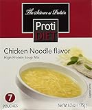 ProtiDiet Chicken Noodle Soup, 7 pouches, Net Wt. 6.2 oz.