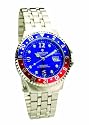 Croton Men's Blue Dial Stainless Steel Dive Watch #CA301020RDBL