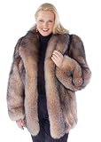 Crystal Fox Fur Jacket