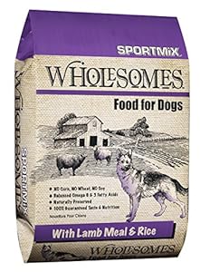 SPORTMiX Wholesome Lamb Meal and Rice Formula Dry Dog Food, 40-Pound Bag