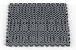 Norsk-Stor, Vented Garage Flooring, 6 Pack - Dove Gray