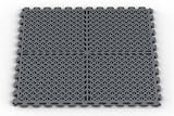 Norsk-Stor, Vented Garage Flooring, 6 Pack - Dove Gray