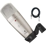 Behringer C-1 Studio Condenser Microphone with Free 20' Microphone Cable