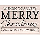 Hero Arts Wishing You a Very Woodblock Stamp