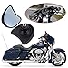Iglobalbuy Motorcycle Rear View Mirror 10mm For Harley Street Glide FLHX and  Electra Glide FLHT FLHTK FLHTCU 1996-2013