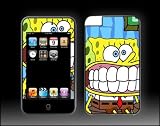 iPod Touch 3G Spongebob Squarepants Vinyl Skin kit fits 2nd gen or 3rd generation iPod apple iTouch decal cover Skins
