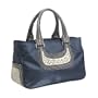 Laga Designs Hidup Satchel - Dark Blue/Cream