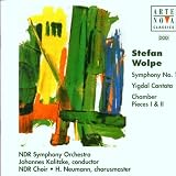 Wolpe;Sym.1/Yigdal Cantata