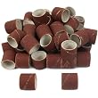 100 Abrasive Sanding Bands Drum Rotary Tool Fine .75"