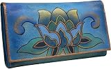 Women's Anuschka Check Book Wallet/Clutch