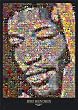 Jimi Hendrix (Mosaic) Music Poster Print - 24" X 36"