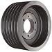 Martin Conventional QD Sheave, A/B Belt Section, 6 Grooves, Class 30 Gray Cast Iron