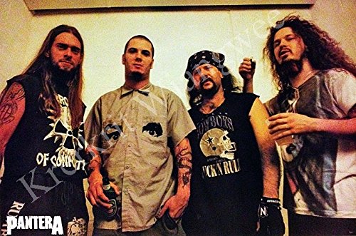 O-7369 Pantera Group Music Poster - Rare New - Image Print Photo