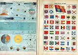 1901 Flags Nations Astronomy Eclipse Sun Phases Moon