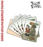 Teddy Scares Holiday Cards