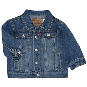 Levi's Baby Boys Trucker Jacket - Medium Blast, 18 Months