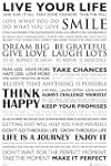 Motivational - Poster - Live Your Lif...