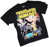 Phineas & Ferb "What Do You Wanna Do?" Youth T-Shirt