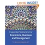 Essential Statistics for Economics, Business and Management