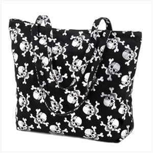 Skull Tote Bag Skull Tote Bag