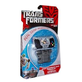 Transformers Real Gear Robots 2 Pack Action Figure - Brain Scrambler Team - Power Up VT6 (Gaming the System) and Zoom Out 25X (Watch, Wait, Annihilate)