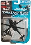 Maisto Fresh Metal Tailwinds 1:87 Scale Die Cast United States Military Aircraft : U.S. Assault Helicopter UH-60A Black Hawk with Display Stand