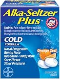 Search : Alka-seltzer Plus Cold Orange Zest Effervescent Tablets 20ct, 0.21 Boxes (Pack of 3)