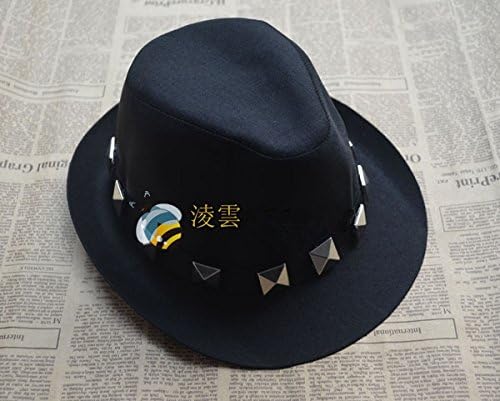 Dramatical Murder DMMd Seragaki Aoba SEI Cosplay Japanese Party Black Hat Cos Prop