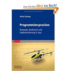 Programmiersprachen - Konzepte, Strukturen und Implementierung in Java