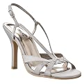 Women's Mossimo&reg; Hailey Knotted Strappy Heels - Silver