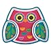 Stephen Joseph Melamine Tray, Owl