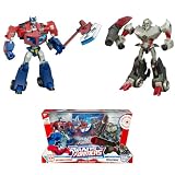 Hasbro - 834646490 - Transformers - Figurine - Robot - Animated - Coffret Megatron et Optimus avec Dvd