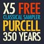 X5 Free Classical Sampler - Purcell 350 Years