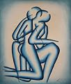 Figures in Blue (20
