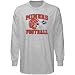 UTEP Miners Ash Youth Football Booster Long Sleeve T-shirt