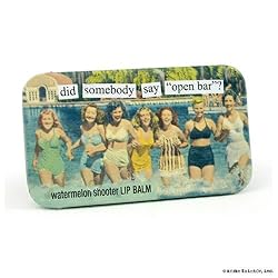 did somebody say "open bar"? watermelon shooter Lip Balm by anne taintor